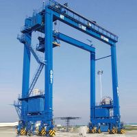 黃岡輪胎式集裝箱門式起重機(jī)